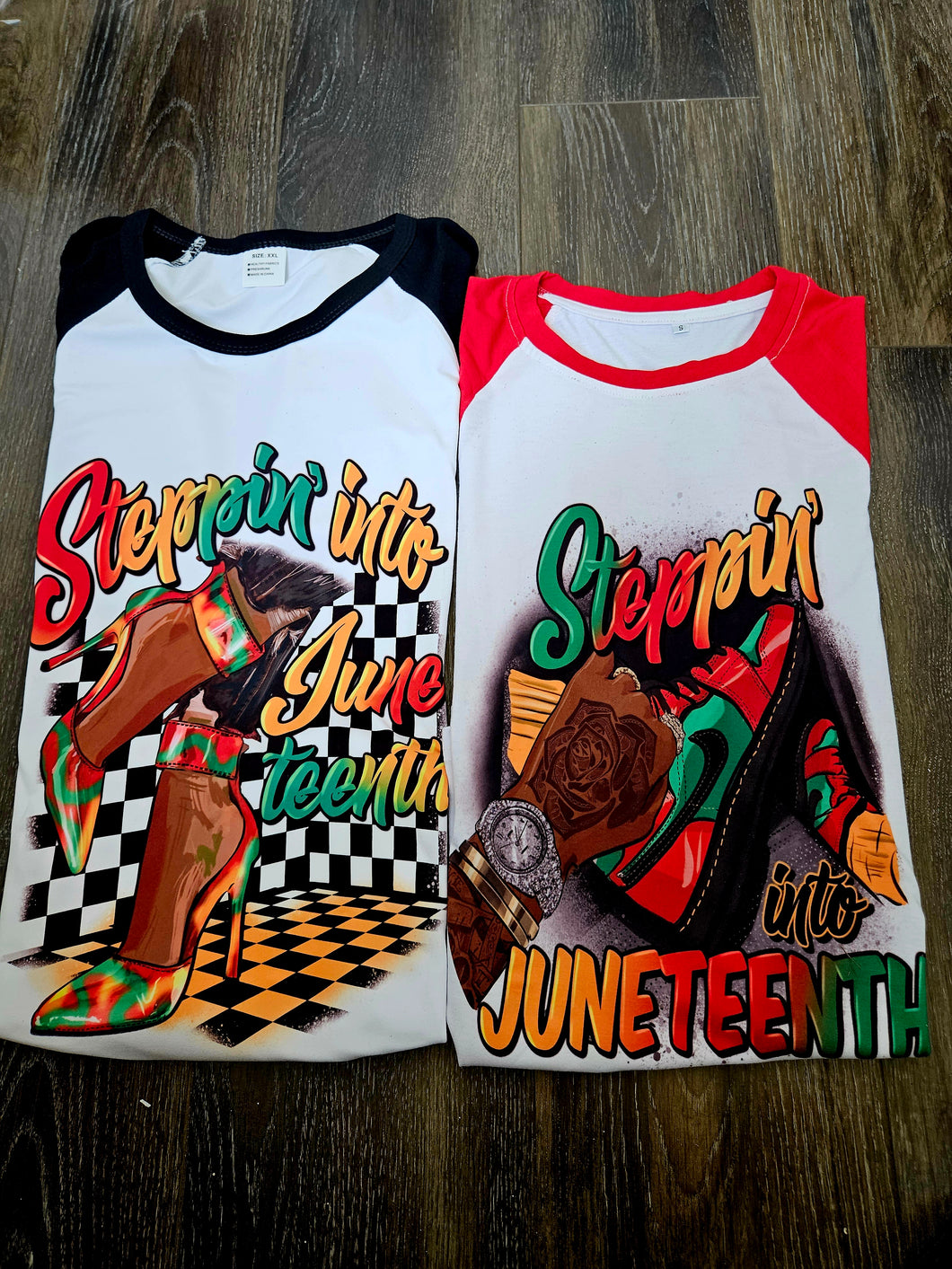 Juneteenth baseball shirts