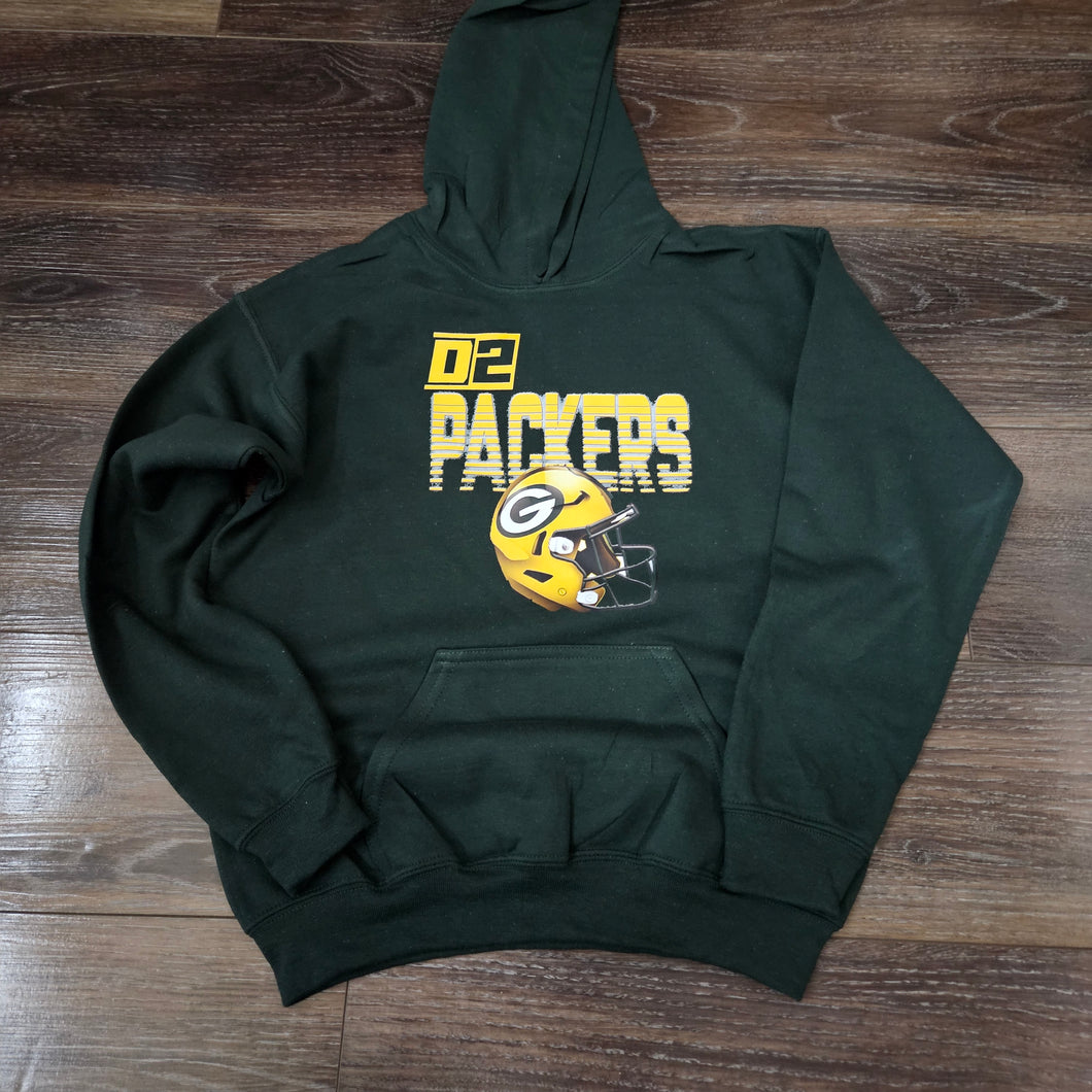 D2 Packers hoodies & accessories