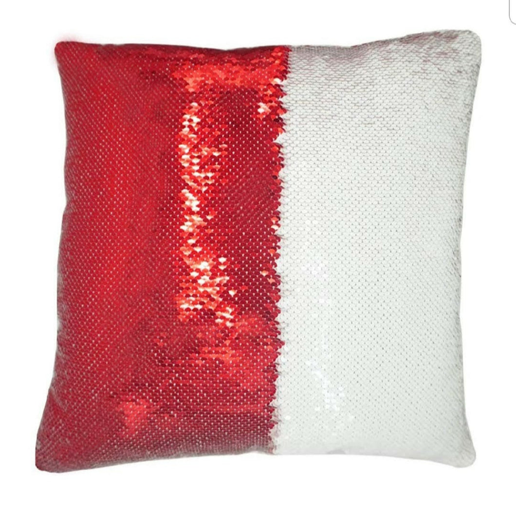 Custom Reversible Sequin pillows