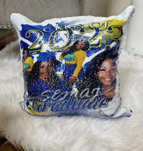 Load image into Gallery viewer, Custom Reversible Sequin pillows
