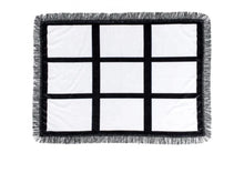 Load image into Gallery viewer, custom 9 panel throw blanket
