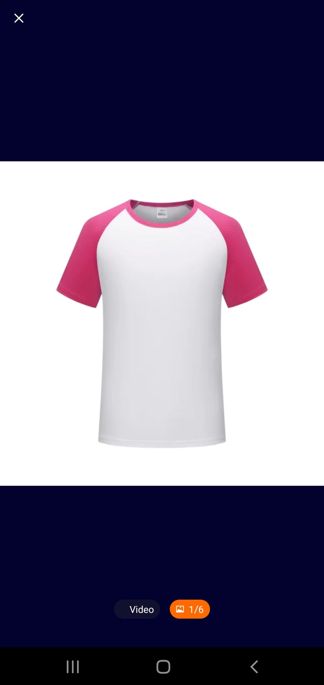Pink baseball shirts