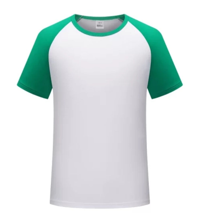 Green baseball shirts