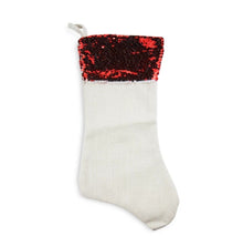 Load image into Gallery viewer, Linen sequin stocking

