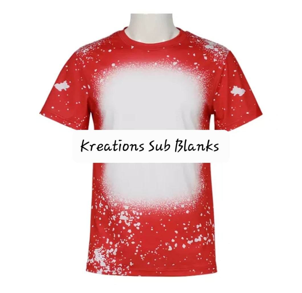 Bleached shirts